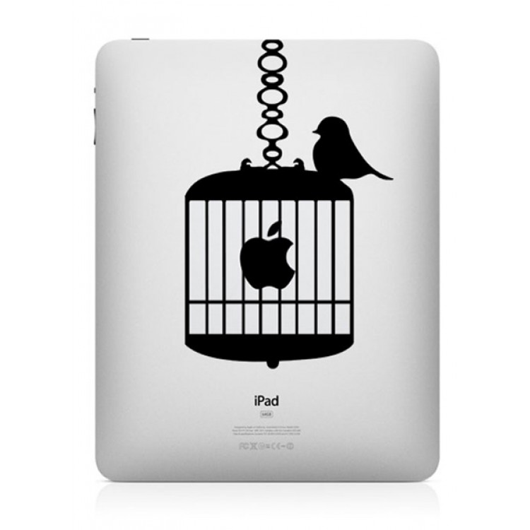 Vogelkäfig iPad Aufkleber iPad Aufkleber